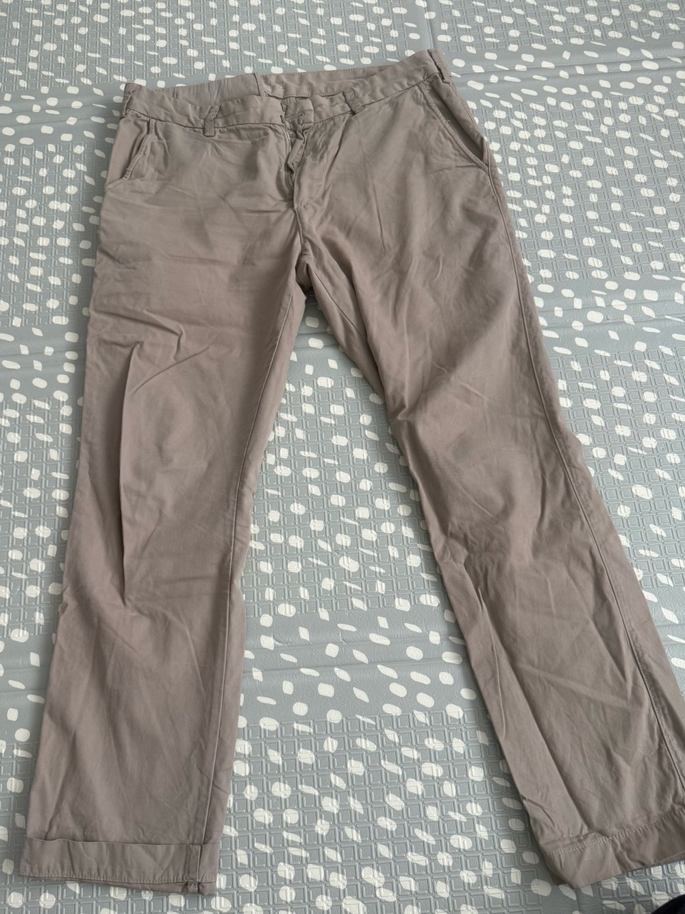 Save Khaki Light Twill Trousers Khaki, 34
